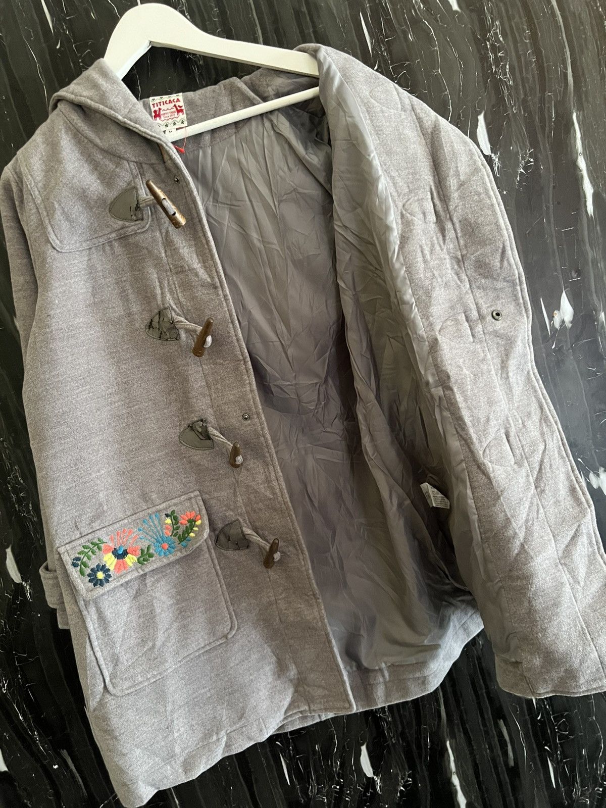 Japanese Brand Titicaca Long Ethnic Jacket – Japan Boho Tribal Streetwear Size US M / EU 48-50 / 2 - 6 Thumbnail