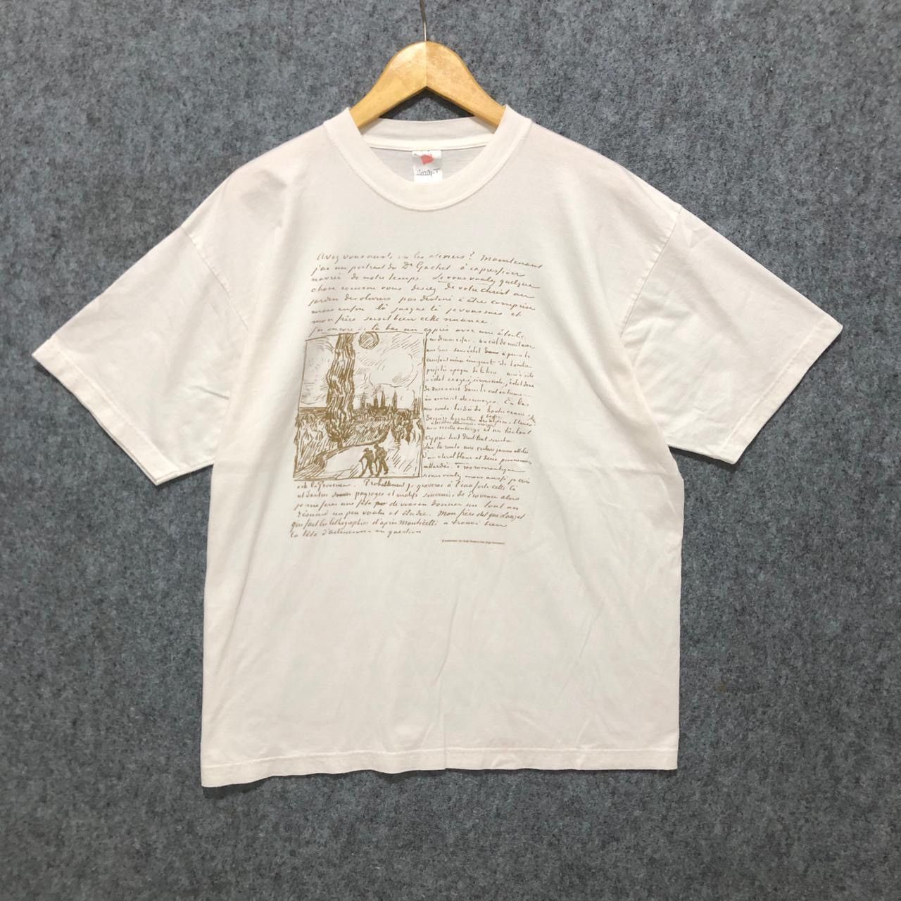 Vintage Vintage Van Gogh Art T-Shirt Size US XL / EU 56 / 4 - 1 Thumbnail