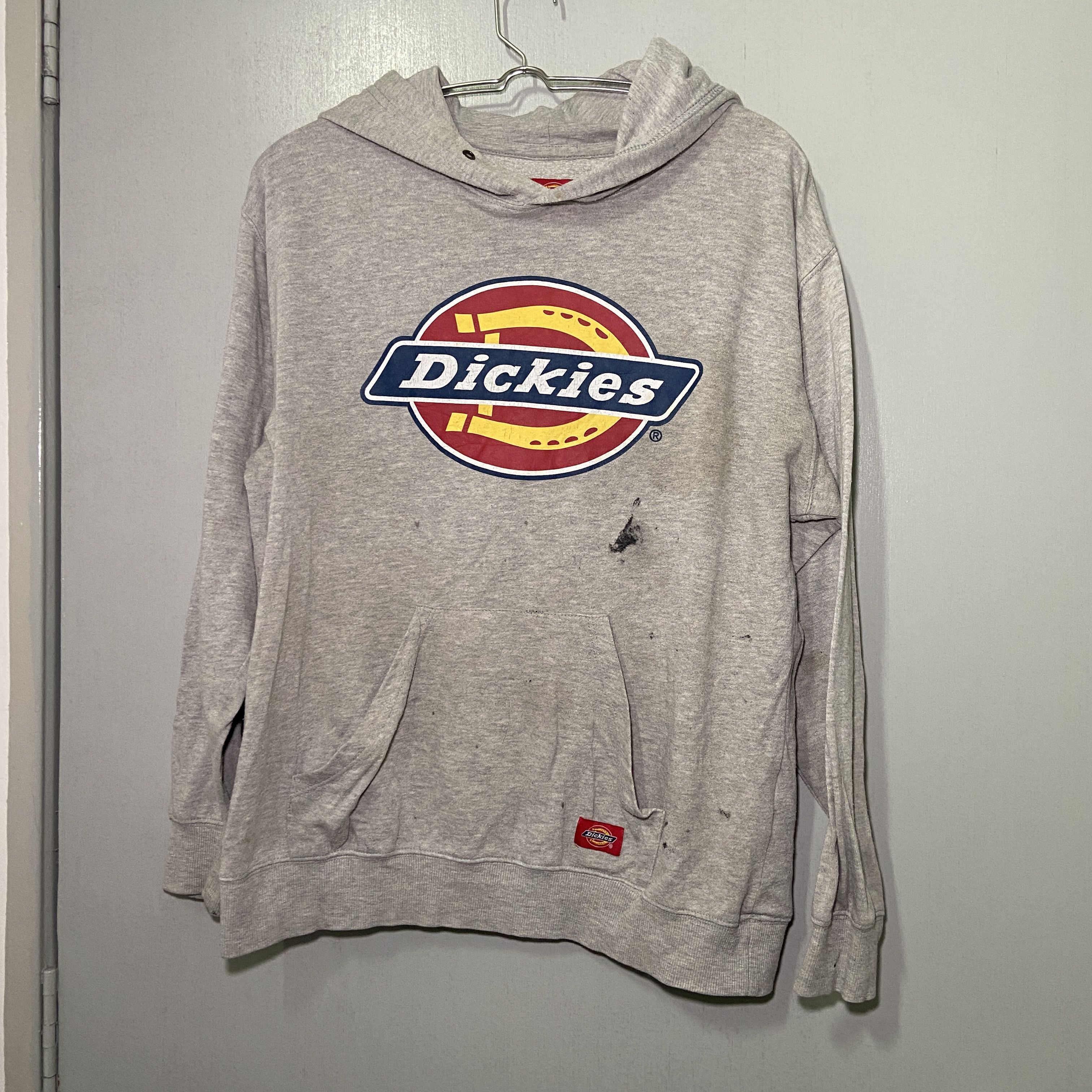 Dickies × Vintage 🔥VINTAGE Distressed 90S DICKIES ZIP UP HOODIE Y2K 🔥 Size US M / EU 48-50 / 2 - 1 Thumbnail