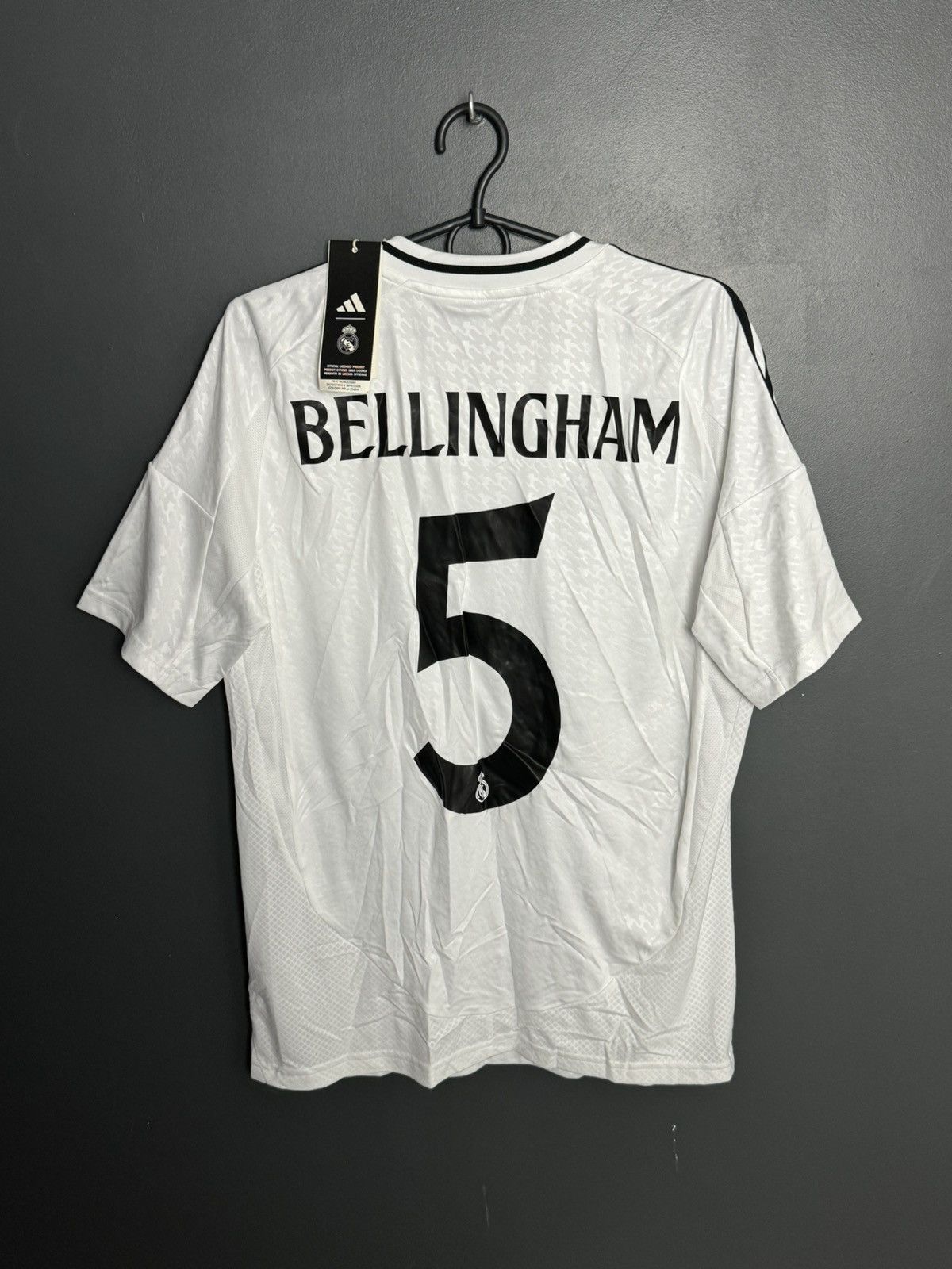 Adidas KIDS New Real Madrid 24/25 Home Bellingham Football Jersey Size US S / EU 44-46 / 1 - 1 Thumbnail