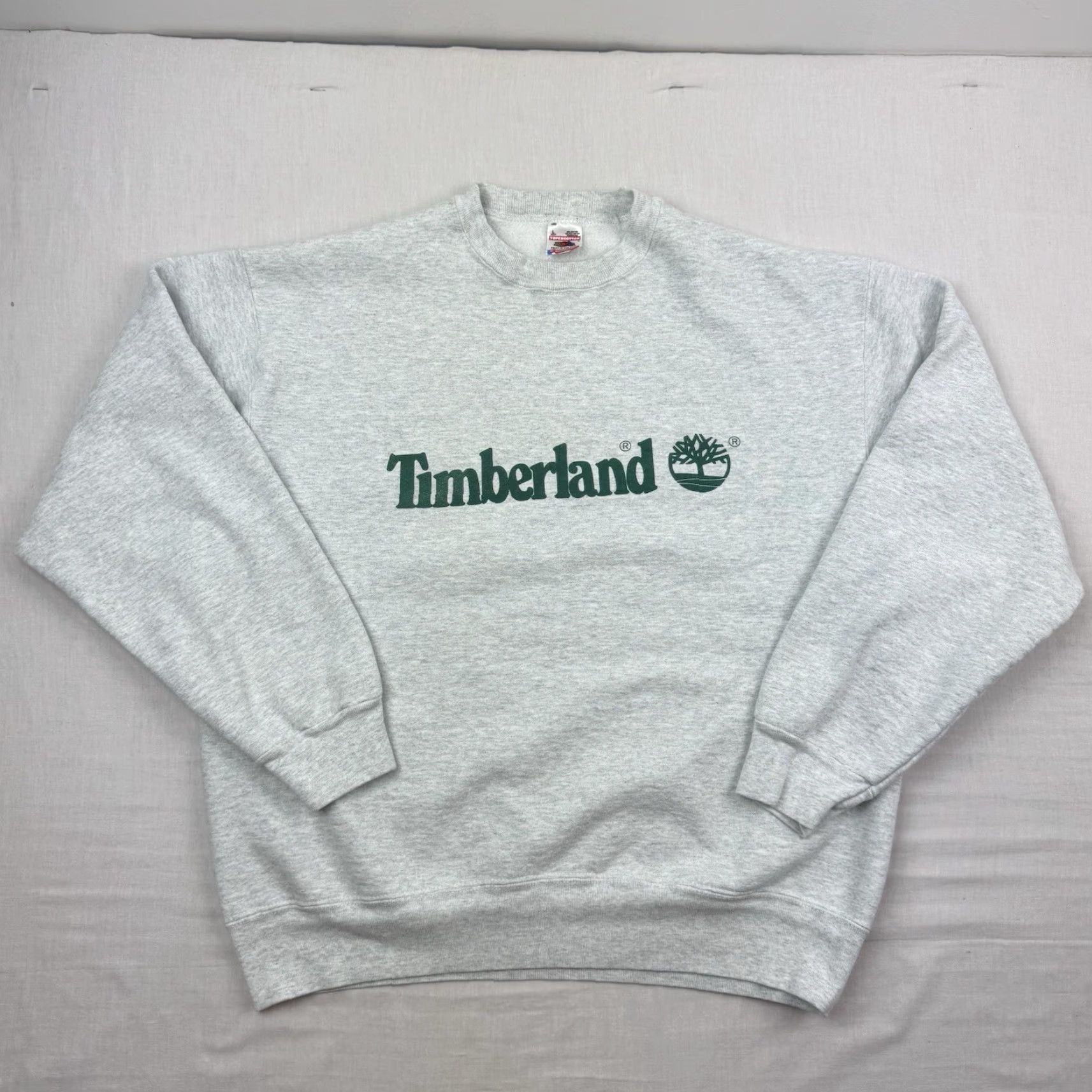Fruit Of The Loom VINTAGE Fruit of the Loom Sweatshirt Adult Large Gray 90s Outdoor USA Mens Size US L / EU 52-54 / 3 - 2 Thumbnail