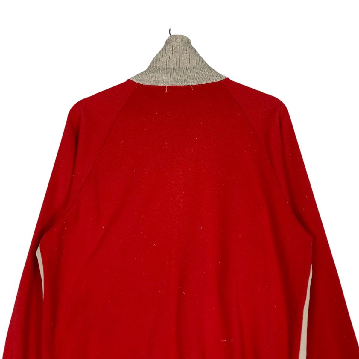 Asics ASICS Red Nude Colorblock Turtleneck Sweater #1256-C57 Size US M / EU 48-50 / 2 - 8 Thumbnail