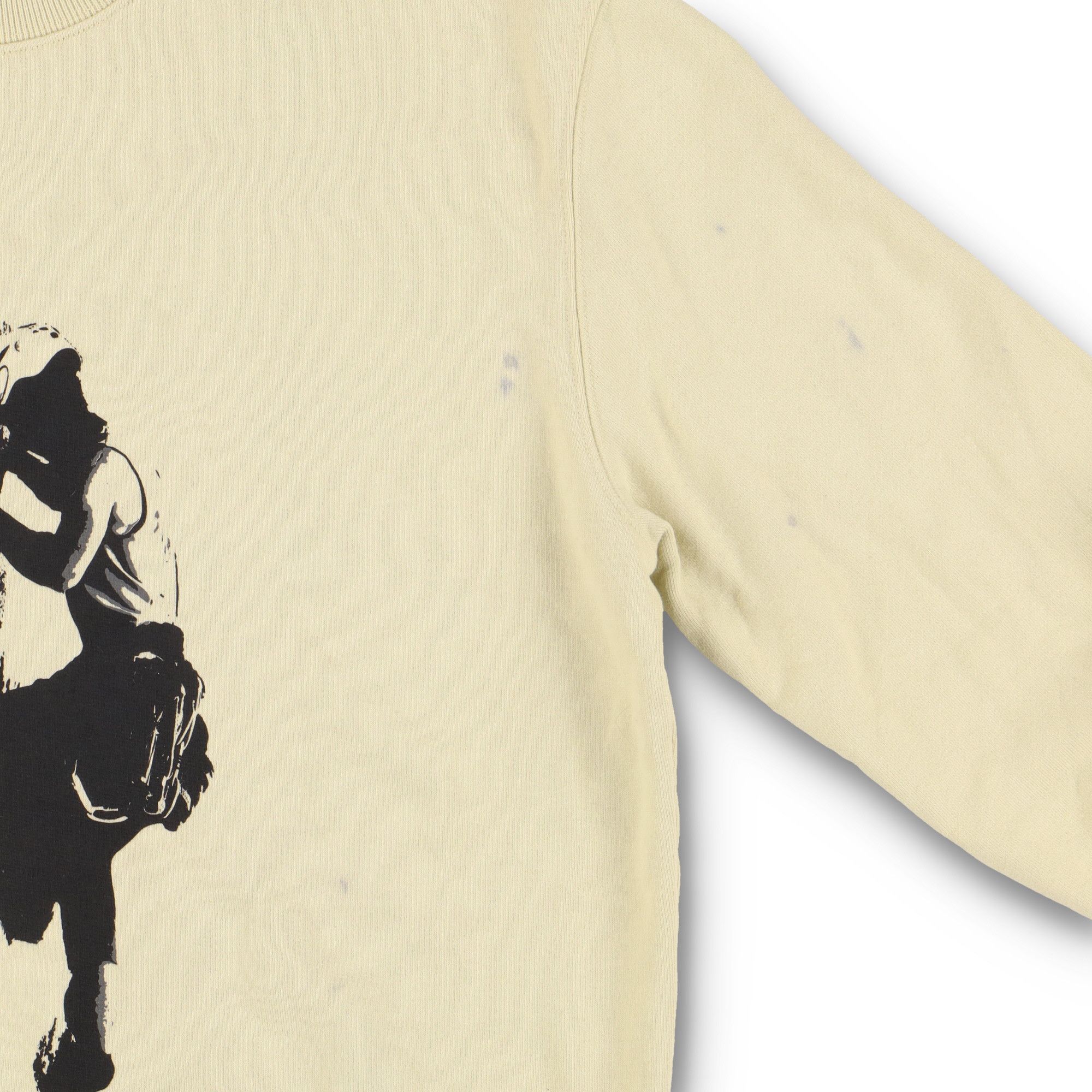 Off-White Beige Vertical Climb Arrows Logo Sweatshirt Size US M / EU 48-50 / 2 - 4 Thumbnail