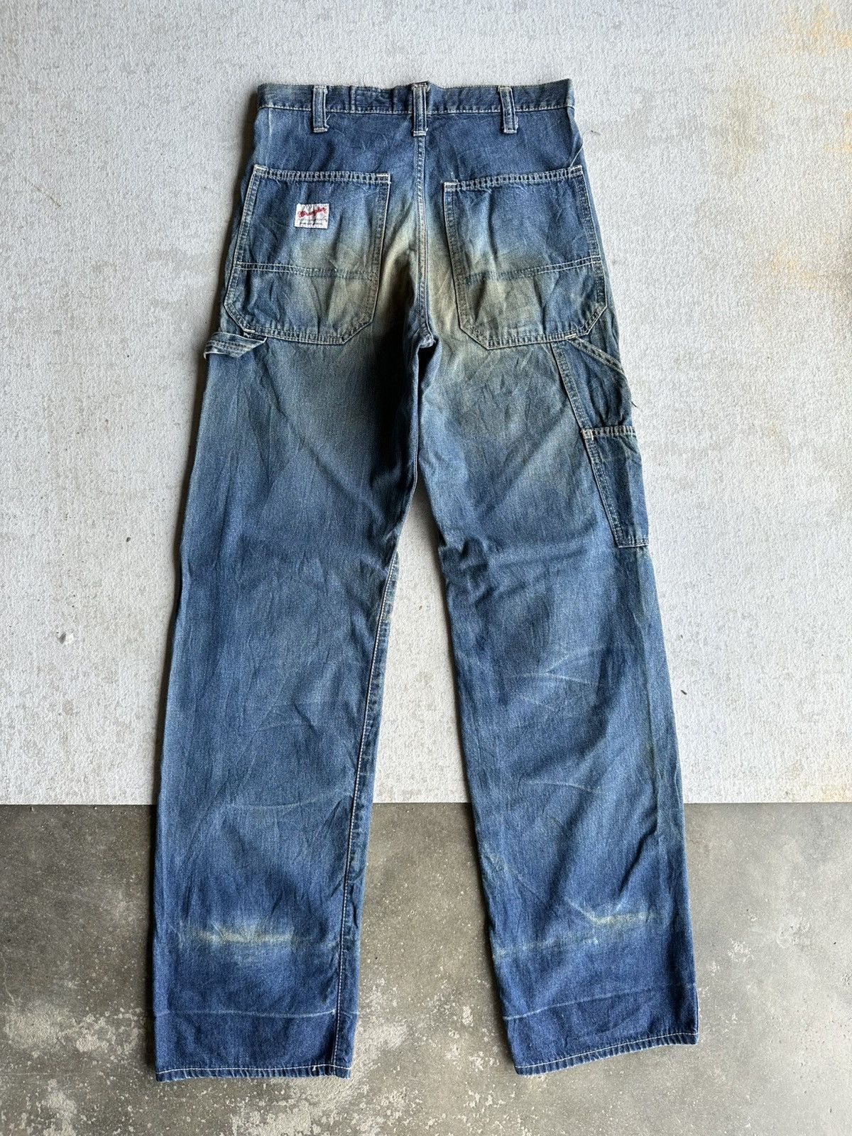 Japanese Brand W29 L32 🔥90’s Vtg WRANGLER Jeans Workwear Rusty Denim Pants Size US 29 - 8 Thumbnail