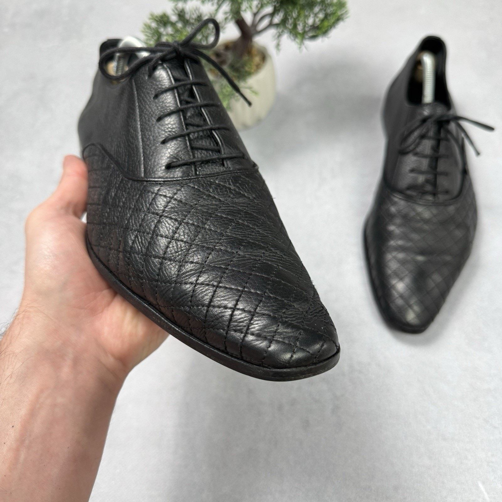 Versace Versace Collection Oxford Shoes Leather Size 42 US 8.5/9 Size US 9 / EU 42 - 6 Thumbnail