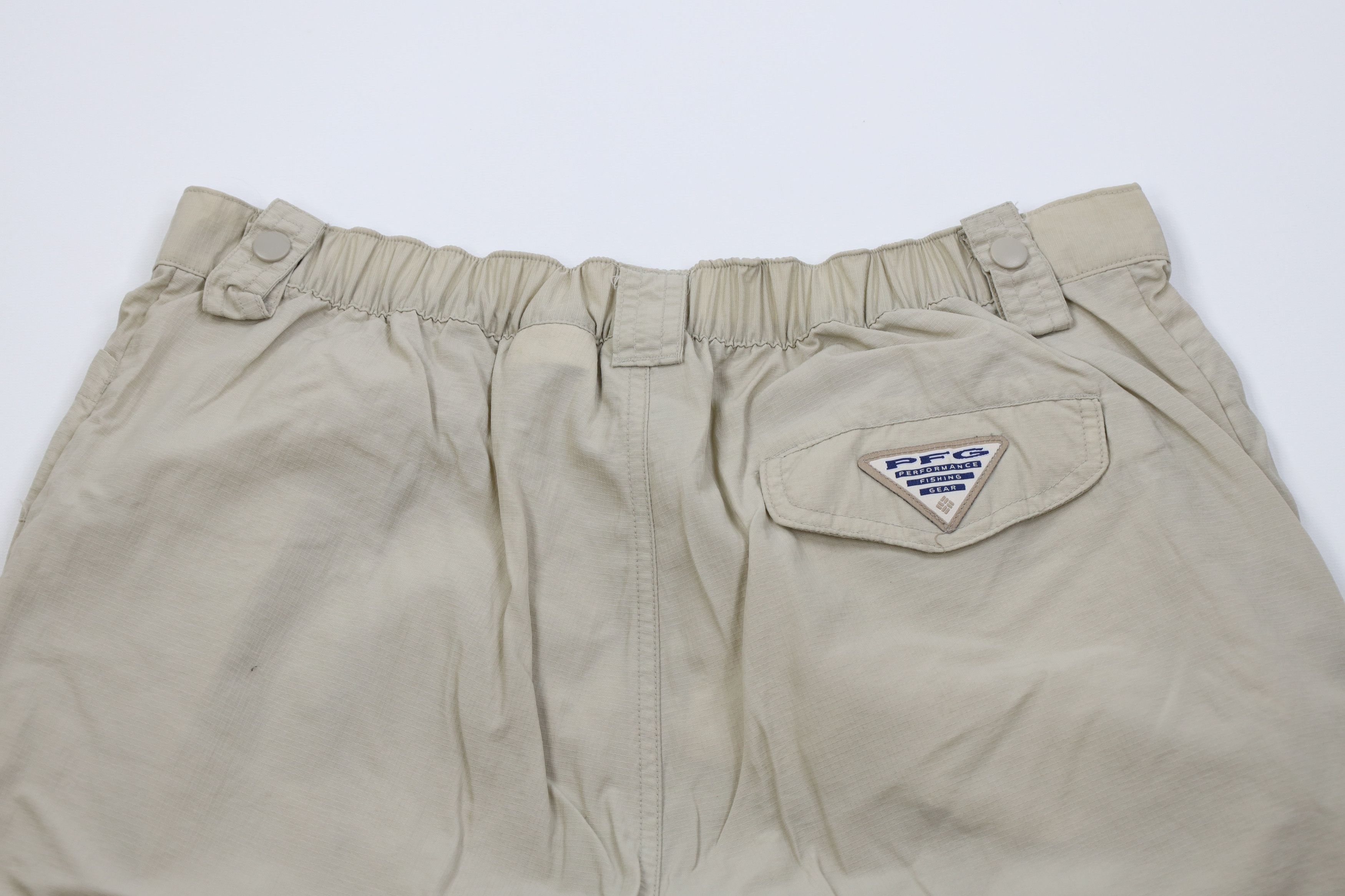 Columbia Vintage Y2K Columbia Convertible Wide Leg Cargo Pants Shorts Size US 34 / EU 50 - 10 Thumbnail