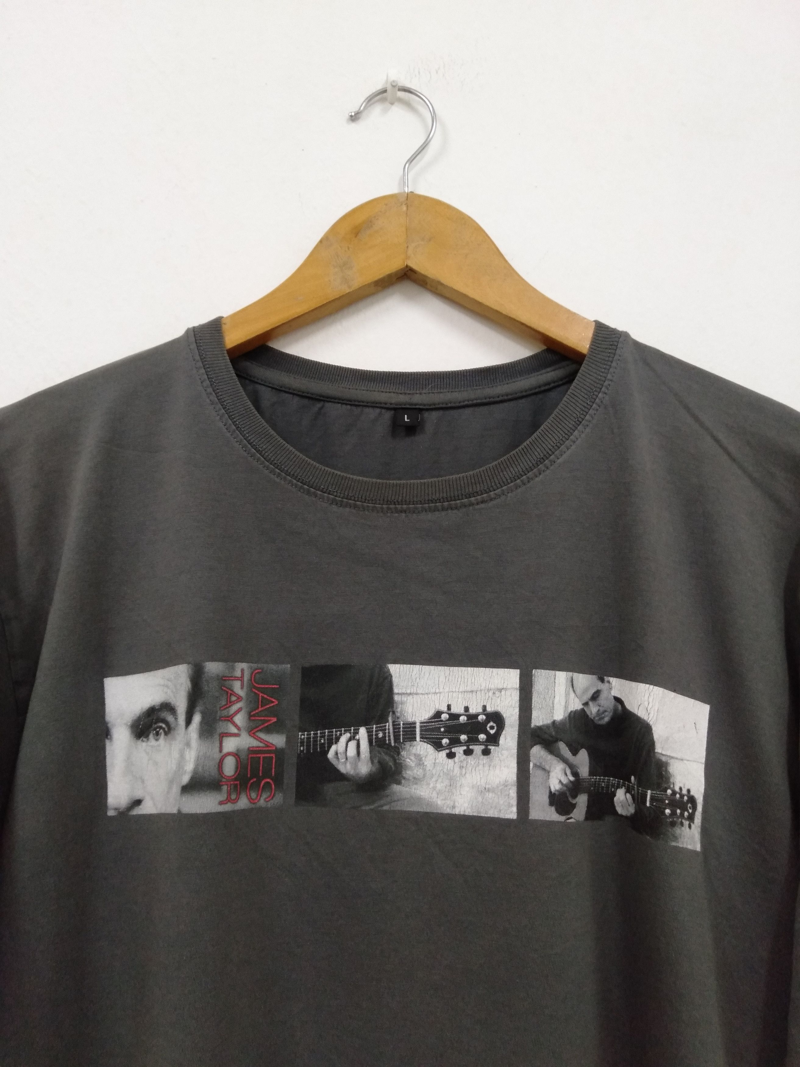 Band Tees × Vintage Vintage 2004 James Taylor tour t shirt Size US L / EU 52-54 / 3 - 3 Thumbnail