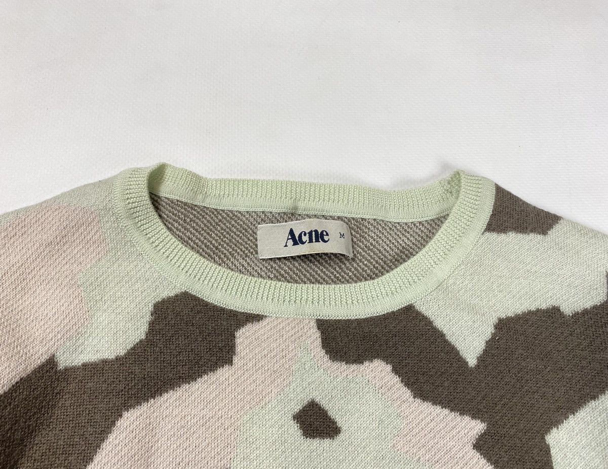 Acne Studios Acne Studios Sweater Lia Camo Wool Women's Long Sleeve Size M / US 6-8 / IT 42-44 - 5 Thumbnail