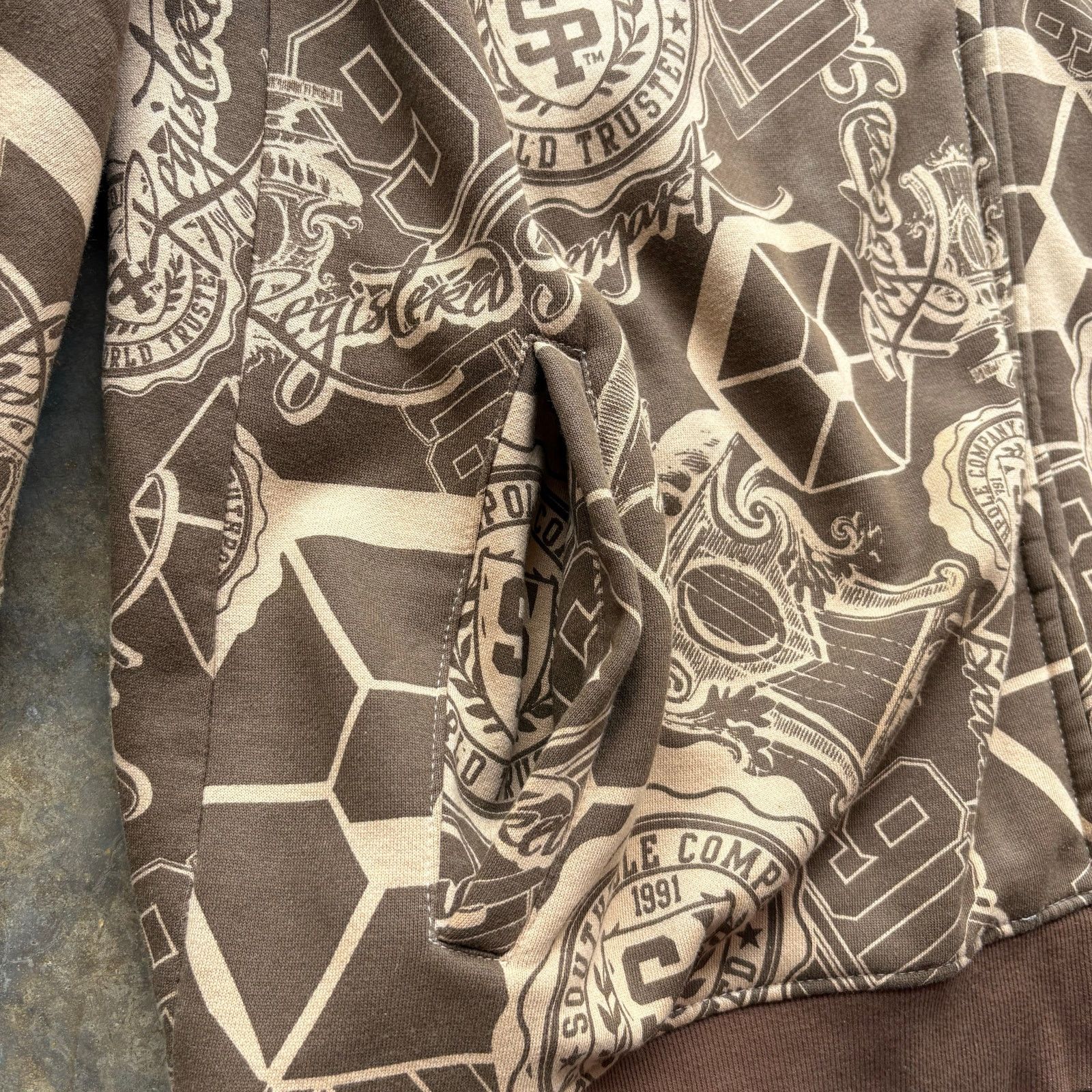 Southpole Super Rare Southpole GRAIL AOP Hooded Sweatshirt Size US XL / EU 56 / 4 - 5 Thumbnail