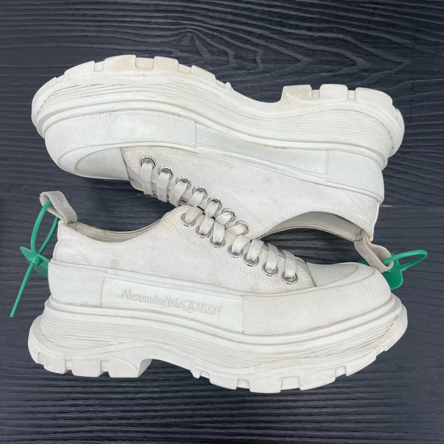 Alexander McQueen McQueen Martin boots 37 White Good Condition Size US 6.5 / IT 36.5 - 3 Thumbnail