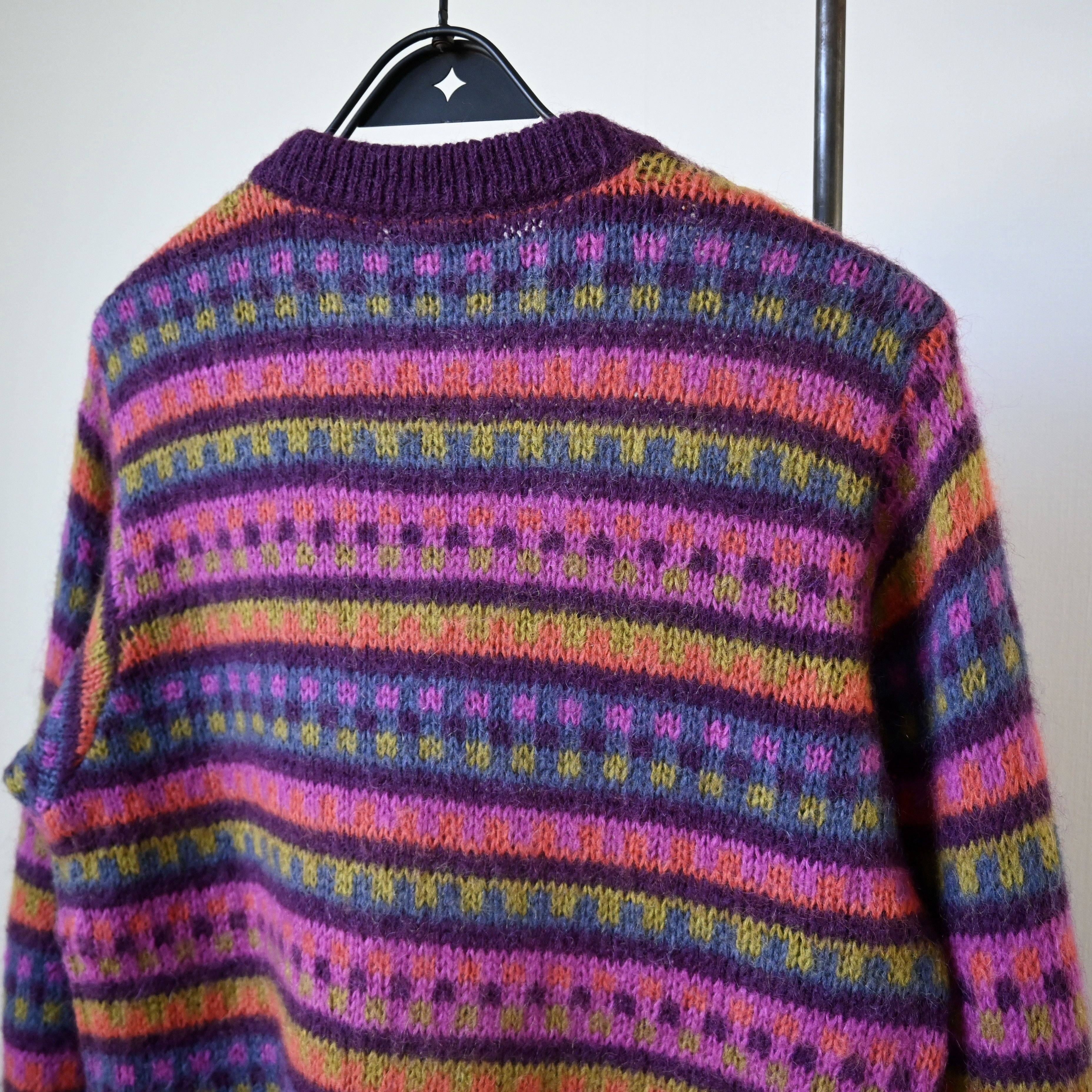 United Colors Of Benetton VTG United Colors of Benetton mohair-blend sweater, 46 Size M / US 6-8 / IT 42-44 - 3 Thumbnail