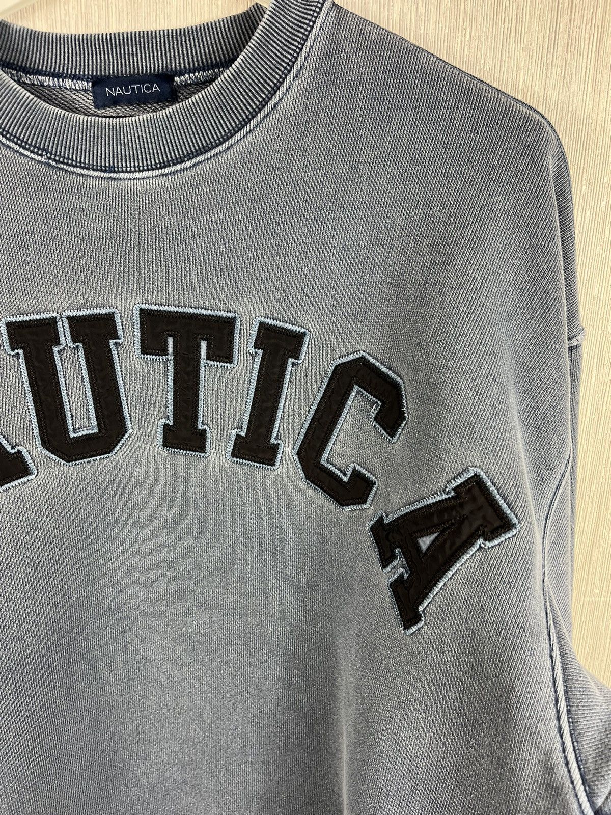 Japanese Brand × Nautica Nautica.jp distressed washed boxy heavy sweatshirt crewneck Size US S / EU 44-46 / 1 - 9 Thumbnail