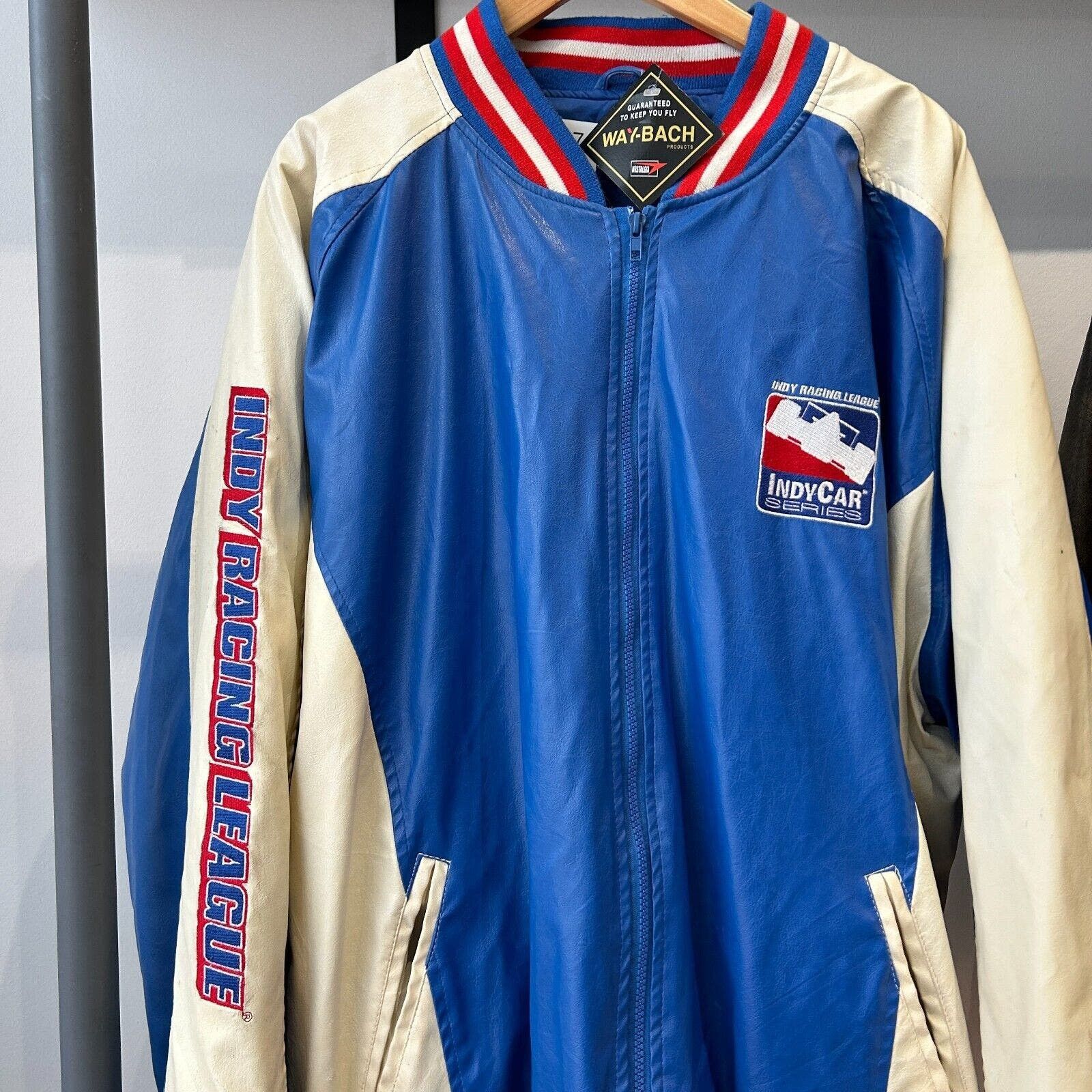 Vintage VINTAGE | Indie Racing League Series Bomber Jacket sz 3XL Size US XXL / EU 58 / 5 - 2 Thumbnail