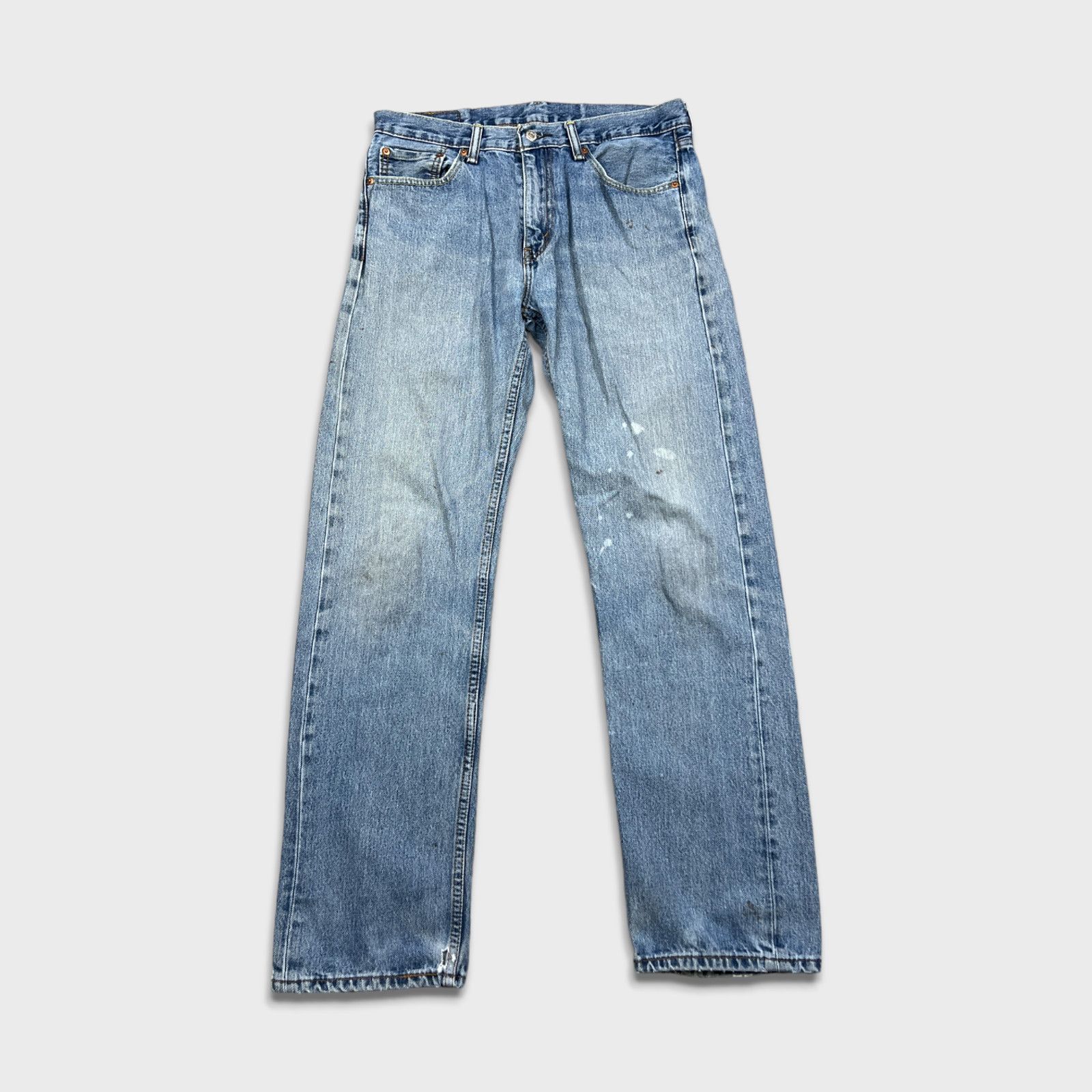 Levi's × Vintage Levi's 505 Jeans 34x32 Regular Fit Straight Leg Denim Pants Size US 34 / EU 50 - 1 Thumbnail