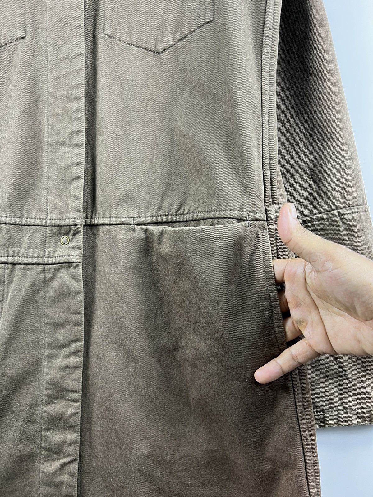 Issey Miyake ⚡️TSUMORI CHISATO ISSEY MIYAKE LONG WORKER JACKET M.POCKET Size S / US 4 / IT 40 - 5 Thumbnail