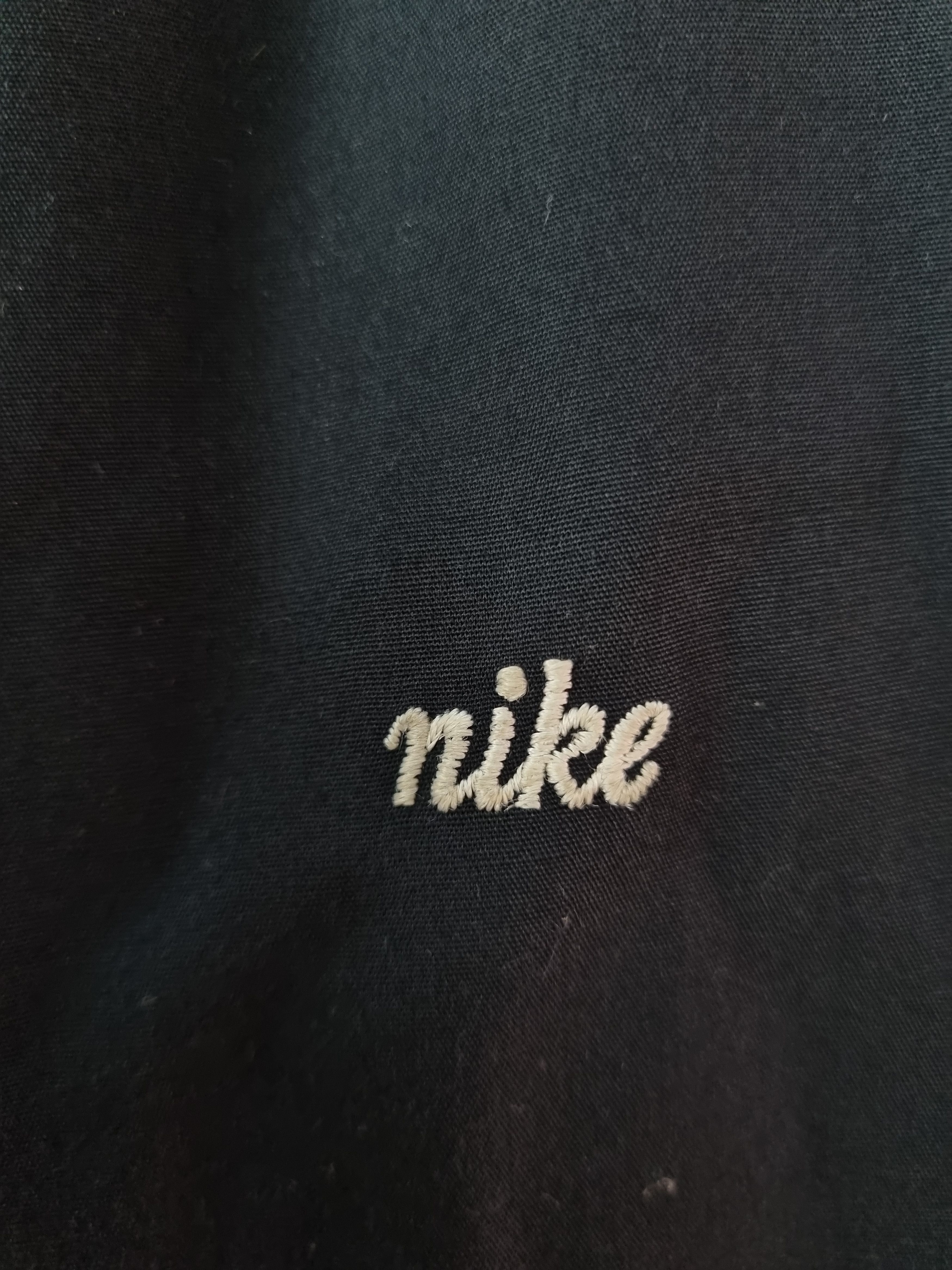 Nike × Vintage 90s Rare Nike Swoosh Nylon Sport Trousers Pants Size US 32 / EU 48 - 5 Thumbnail