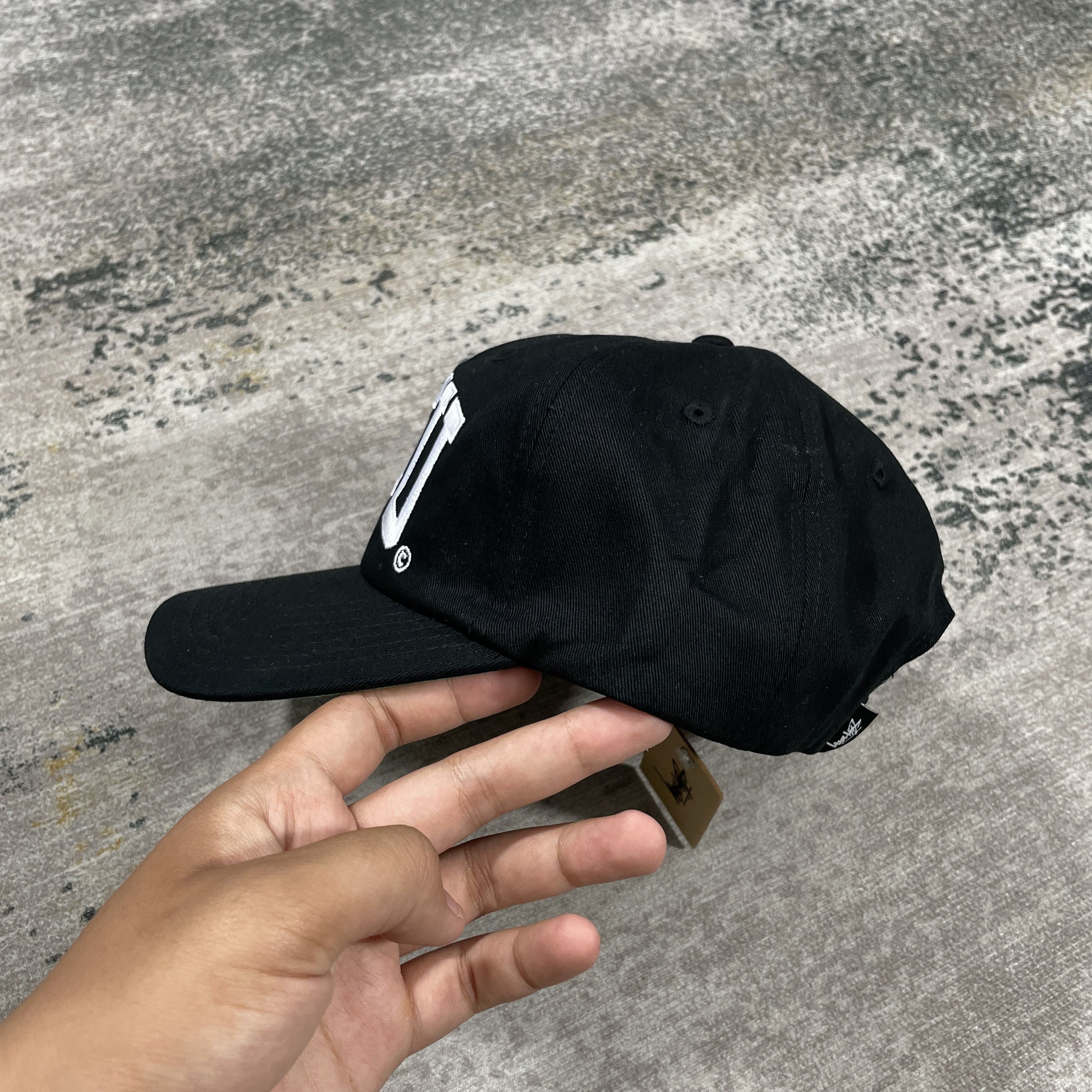 Other Stussy STU Logo Strapback Cap Black Size ONE SIZE - 3 Thumbnail