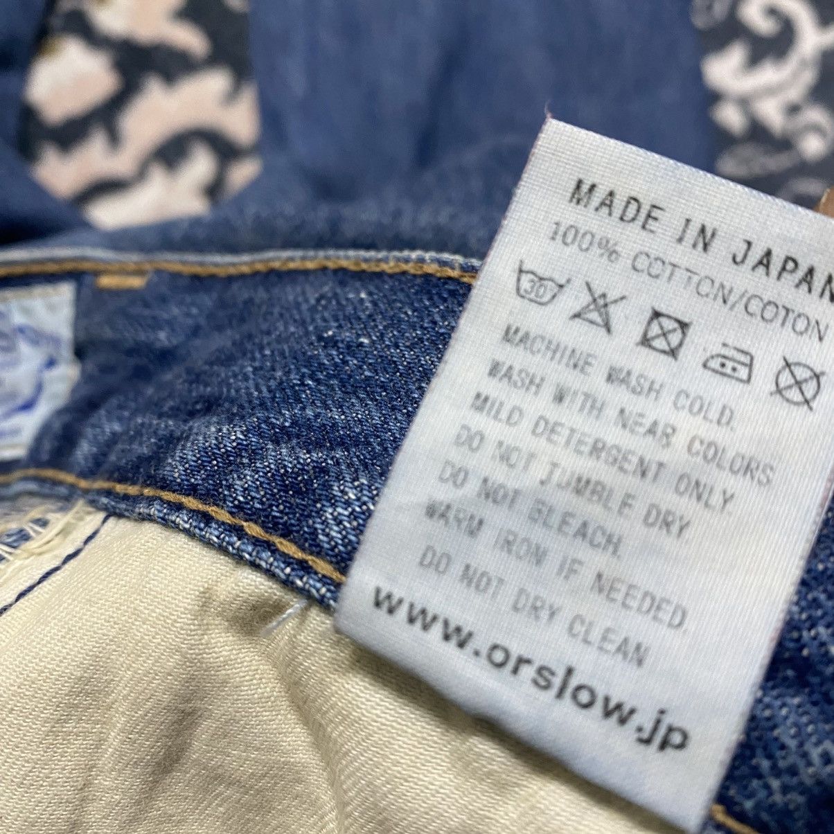 Orslow Orslow Denim Flare Jeans Washed Blue Hedi Slimane Size US 30 / EU 46 - 22 Thumbnail