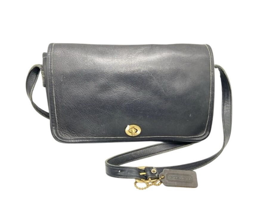 Coach × Vintage COACH ARCHIVE Leather Briefcase Vintage Bag Unisex