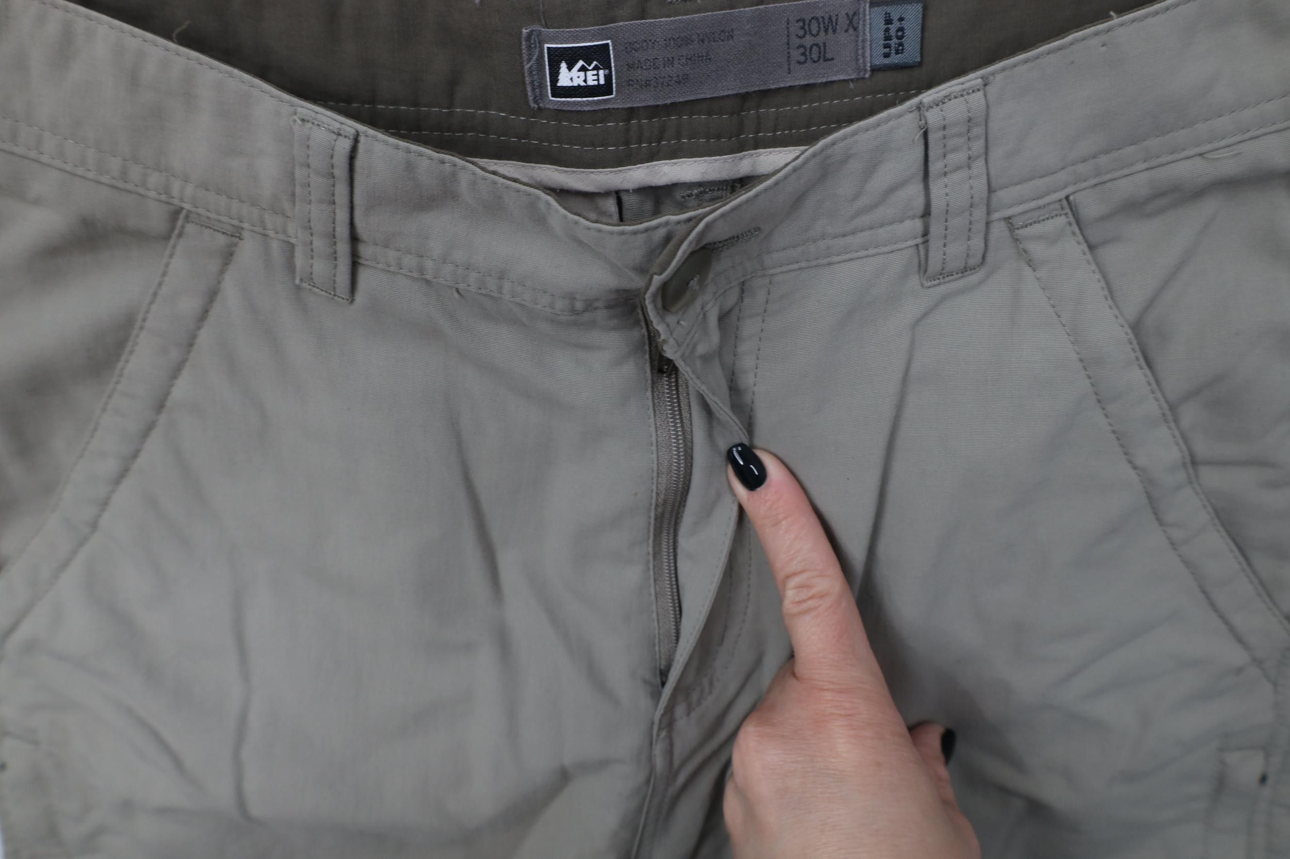 Rei Vintage Y2K REI Outdoor Hiking Trekking Cargo Pants Nylon Size US 30 / EU 46 - 6 Thumbnail