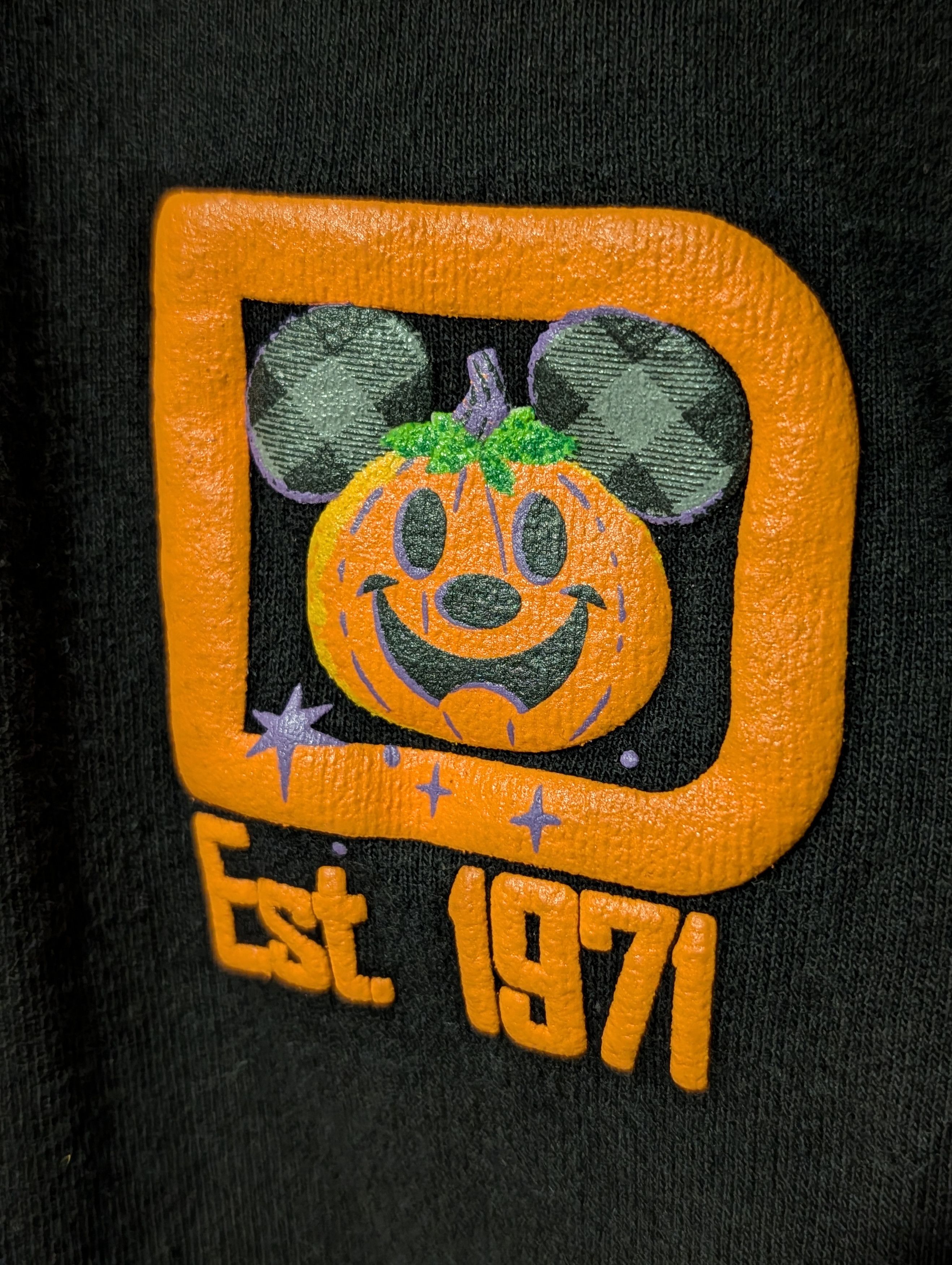 Disney Walt Disney World Halloween Adult 2021 Pumpkin Spirit Jersey Size US S / EU 44-46 / 1 - 7 Thumbnail