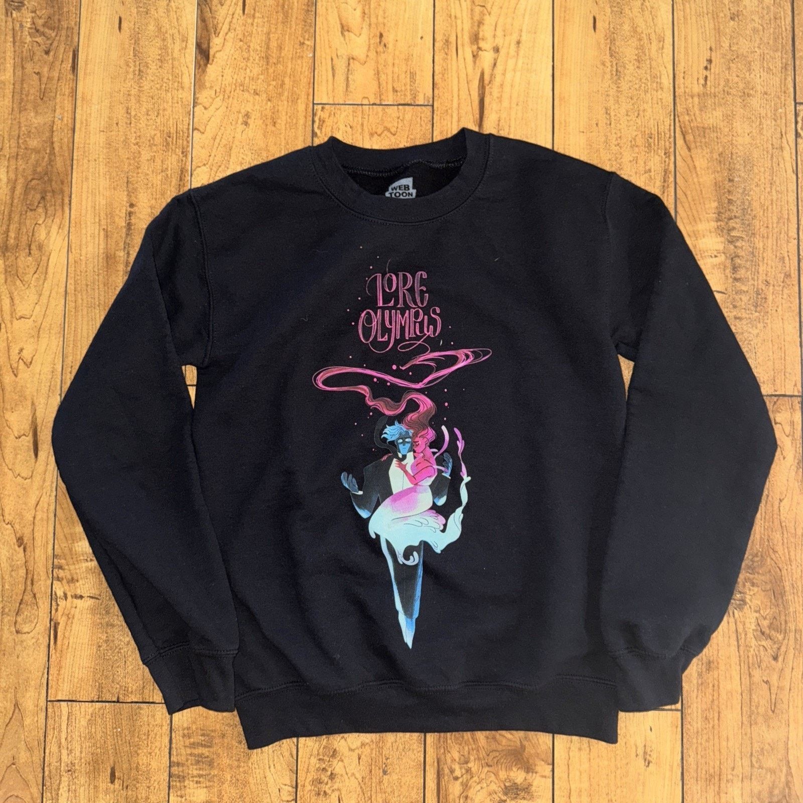 Hypebeast Web Toon Lore Olympus Crewneck Sweater Black Small 17x24 Size US S / EU 44-46 / 1 - 1 Thumbnail
