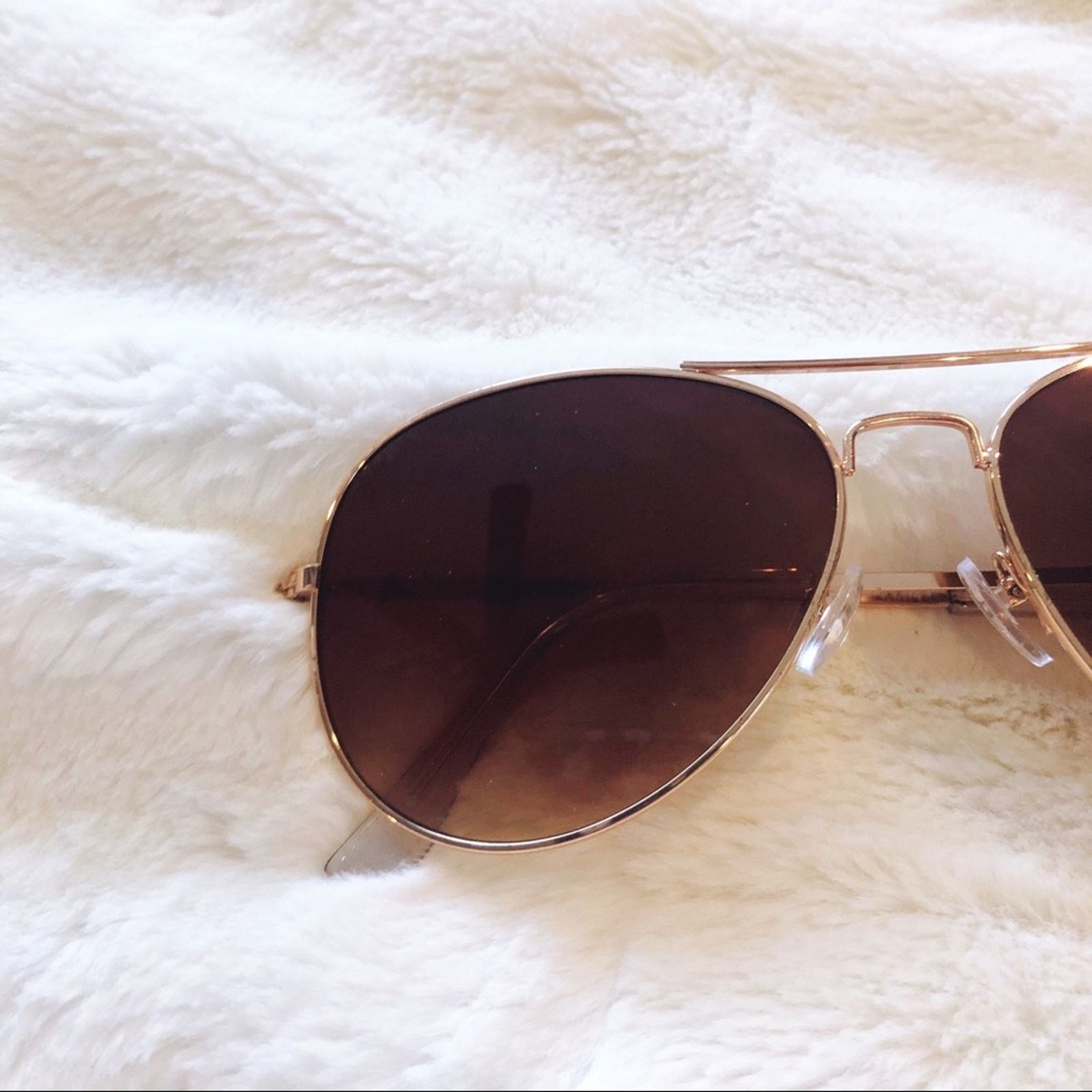 Other Georgia Dark Brown Aviator Sunglasses Size ONE SIZE - 2 Thumbnail