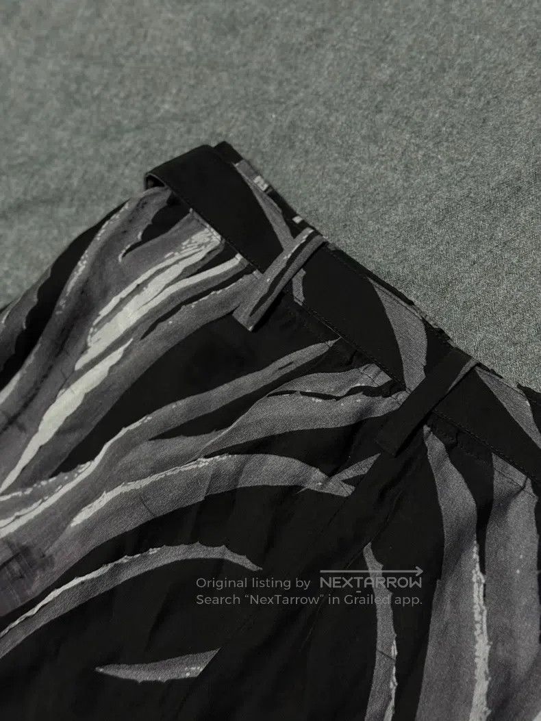 Yohji Yamamoto Yohji Yamamoto size 1 Cropped Silk Floral Wide Leg Kendo Pa Size US 28 / EU 44 - 8 Thumbnail
