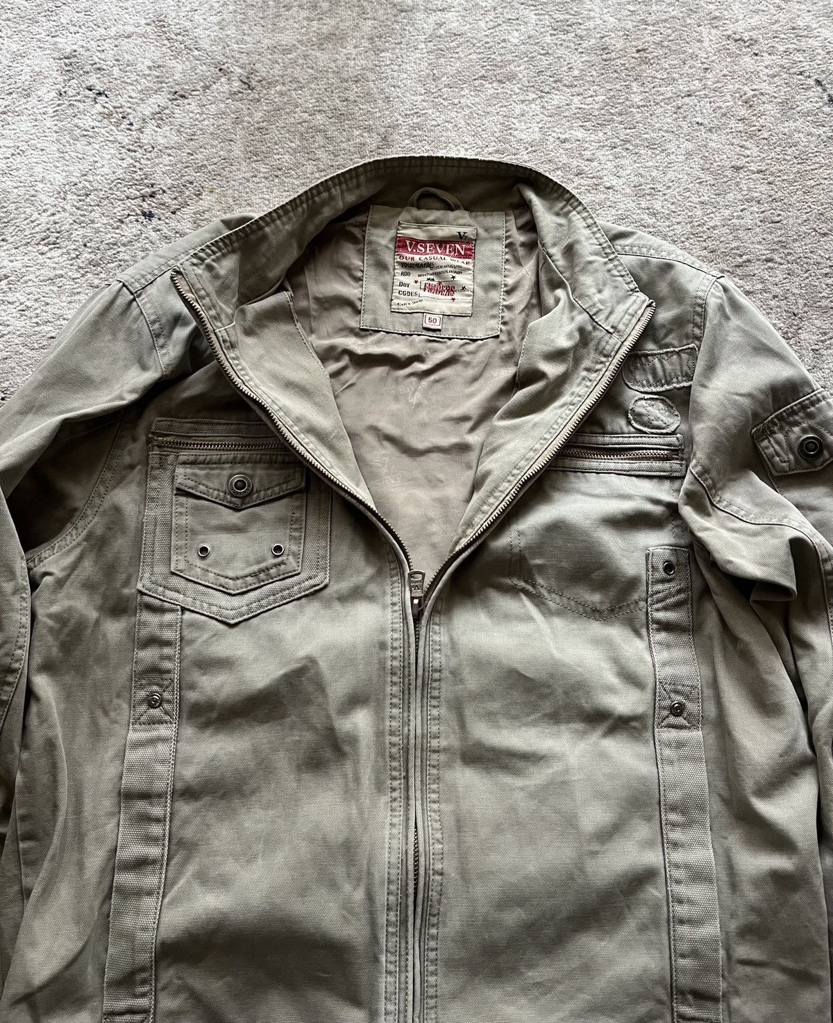 Hysteric Glamour × Japanese Brand Vintage Balenciaga Style Avant Garde Track Jacket 90s Size US M / EU 48-50 / 2 - 4 Thumbnail