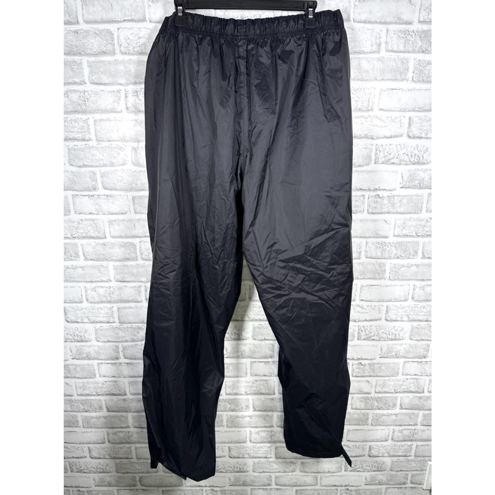 Vintage Cabela's Guidewear Pants Waterproof Windproof Rain Outdoor 4MOST Repel Mens XL Black Nylon Polyester Water Resistant Lightweight Adjustable Waist Size US 36 / EU 52 - 4 Thumbnail