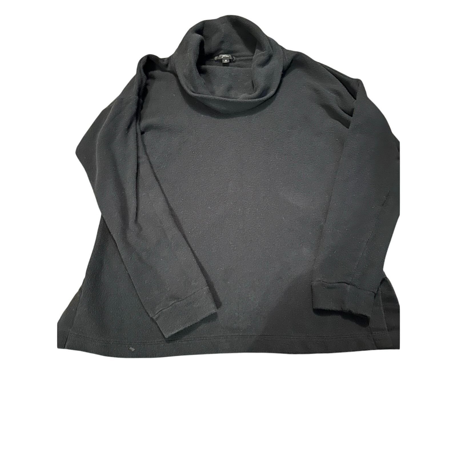 J.Crew J Crew Black Cowl Neck sweater size medium Size M / US 6-8 / IT 42-44 - 1 Thumbnail