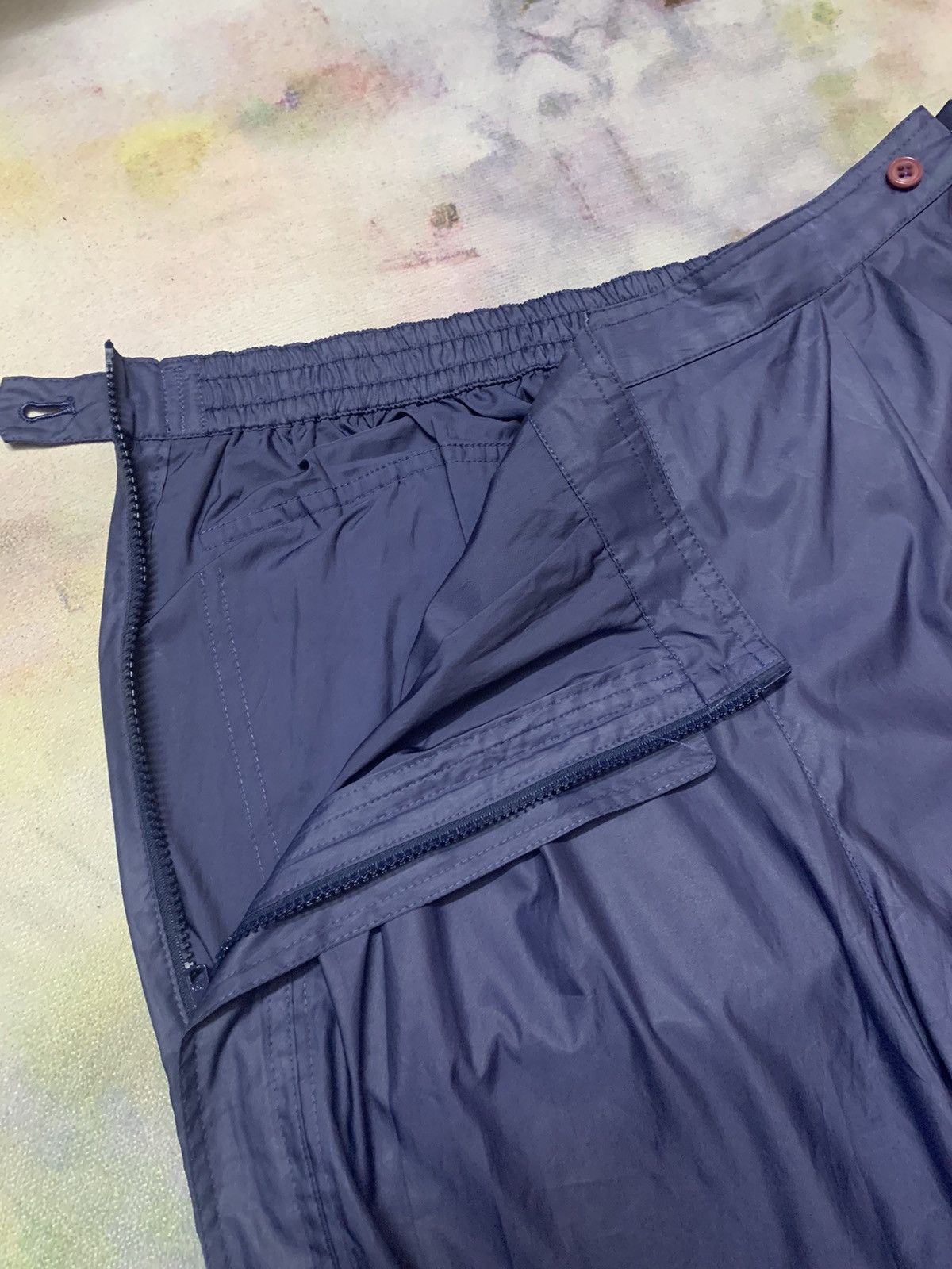 Christian Dior Monsieur Christian Dior Nylon Wide Baggy Pants Size US 33 - 15 Thumbnail