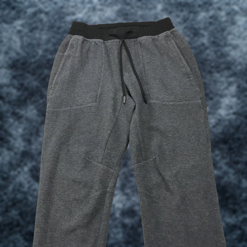 Lululemon Lululemon Joggers Mens Small Gray Double Textured Knit At Ease Sweatpants Gym Size US 29 - 1 Thumbnail