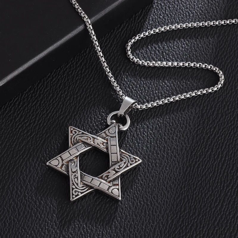 Jewelry Six Pointed Star Pendant Necklace Size ONE SIZE - 2 Thumbnail