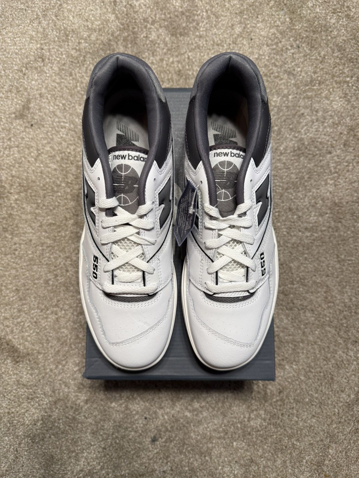 New Balance New Balance 550 “White Grey” Size US 9.5 / EU 42-43 - 5 Thumbnail