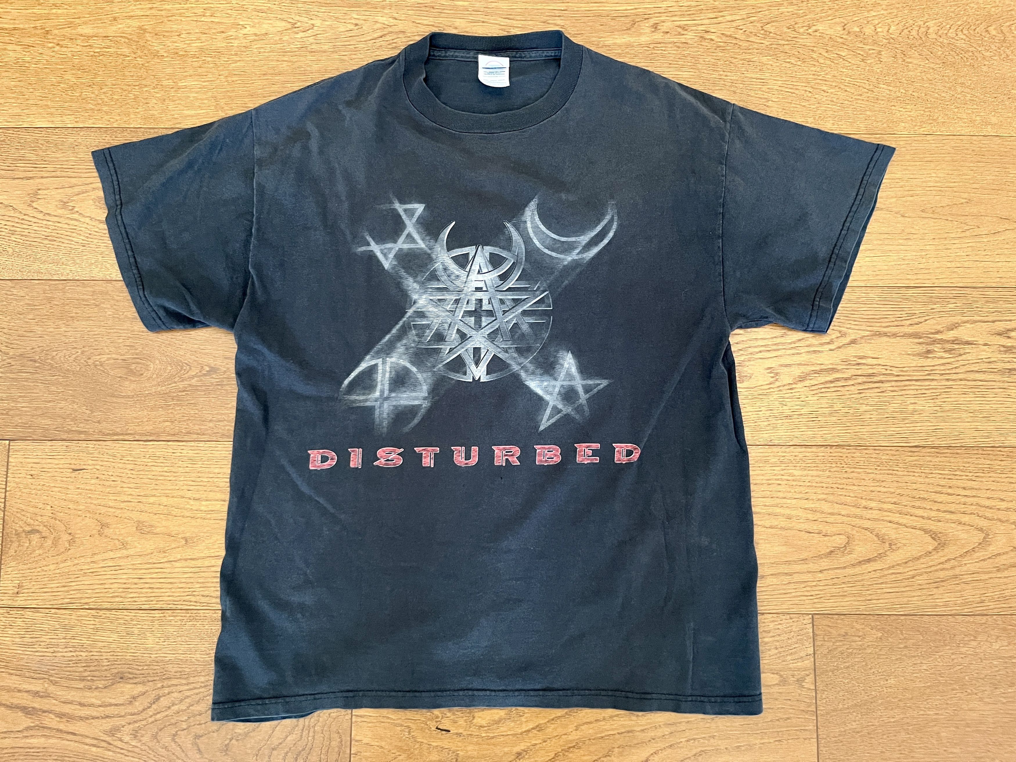 Vintage Vtg 2002 Disturbed Prayer Believe Tour Shirt Delta Tag L Size US L / EU 52-54 / 3 - 3 Thumbnail