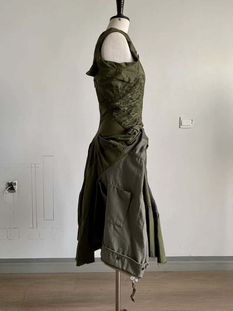 Comme des Garcons Comme Des Garcons Deconstructed Dress with Super Heavy Mat Size S / US 4 / IT 40 - 3 Thumbnail