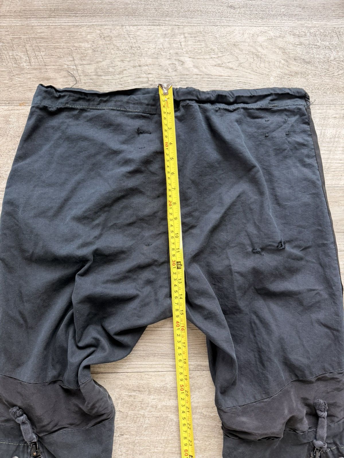 Greg Lauren 🚨OG 3/4 Tent Shorts with Back Zippers Size US 36 / EU 52 - 5 Thumbnail