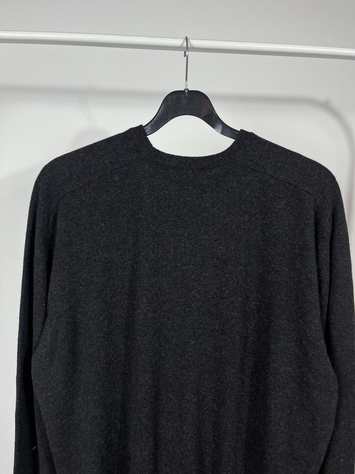 Other Manrico Cashmere Dark Grey Crewneck Sweater Made in Italy Size US XL / EU 56 / 4 - 12 Thumbnail