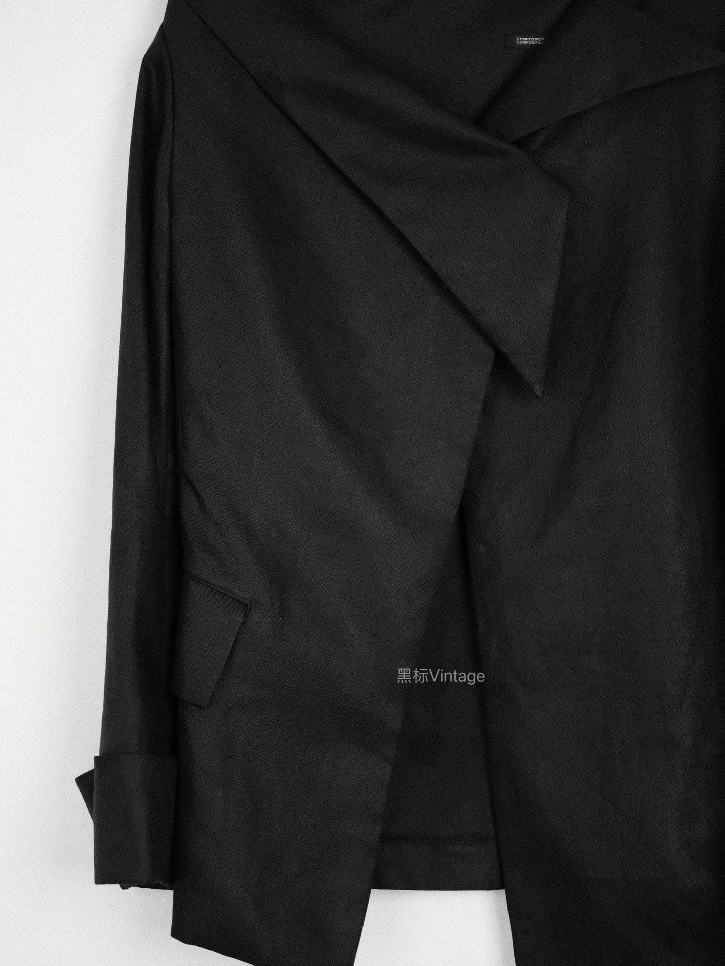 Yohji Yamamoto Yohji Yamamoto 04AW Archive Asym Linen Jacket Women's Size S / US 4 / IT 40 - 5 Thumbnail