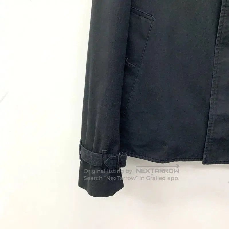 Burberry Burberry Black Cotton Men's Trench Coat. Size US L / EU 52-54 / 3 - 4 Thumbnail