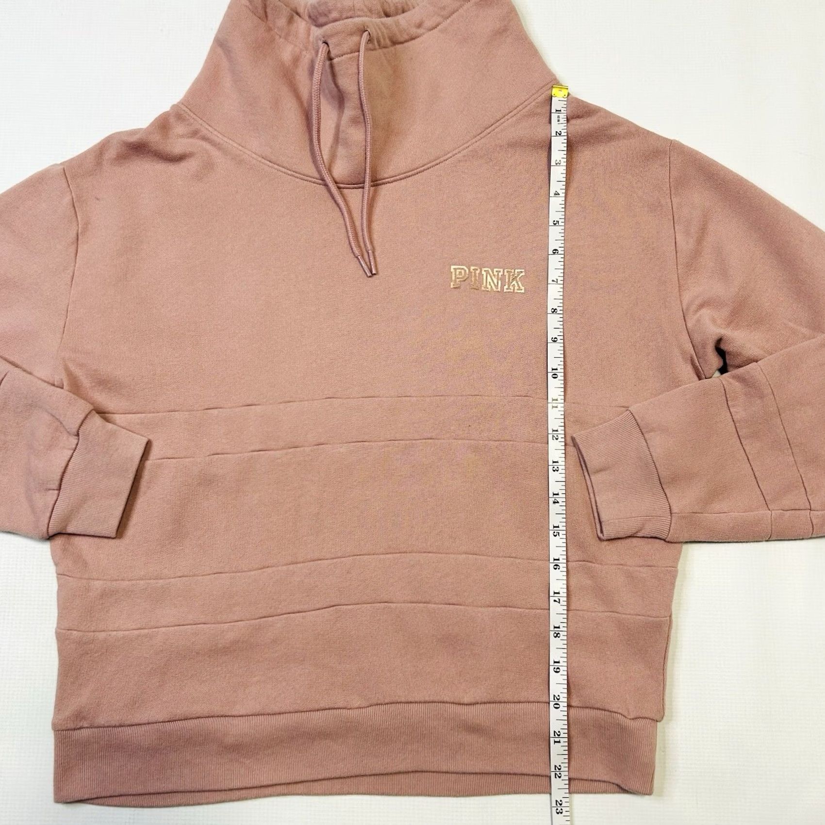Victoria's Secret VINTAGE Victoria's Secret Pink Sweatshirt Pullover Cowl Neck Womens Size Small Size S / US 4 / IT 40 - 5 Thumbnail