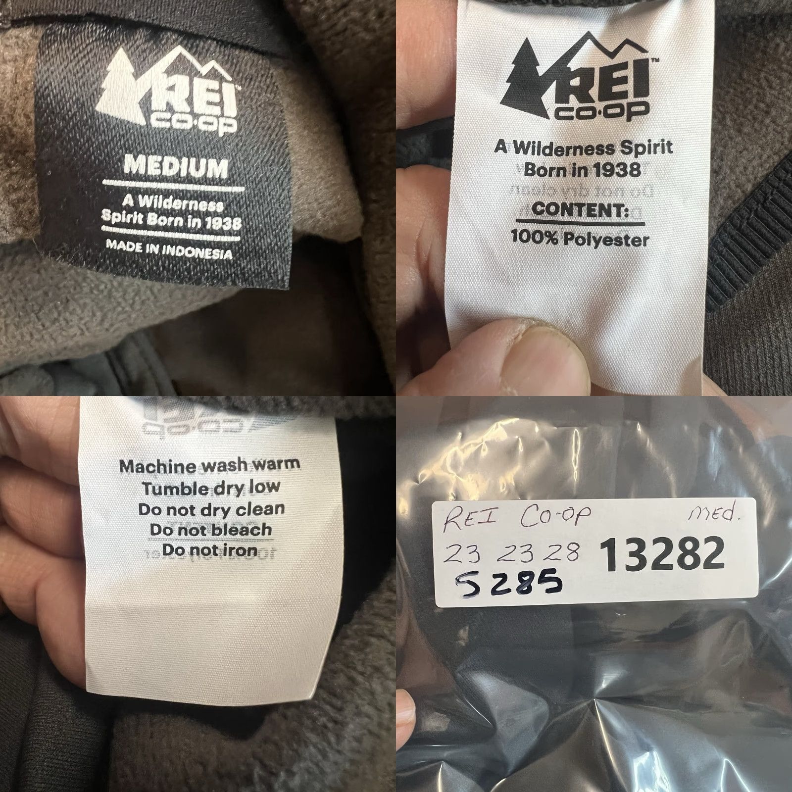 Vintage REI Mens 1/4 Zip Lightweight Pullover Hoodie Gray M Shirt Pullover Outdoor Classic Hoodie 1/4 Zip Lightweight Nylon Polyester Knit Logo Zipperス Size US M / EU 48-50 / 2 - 8 Thumbnail