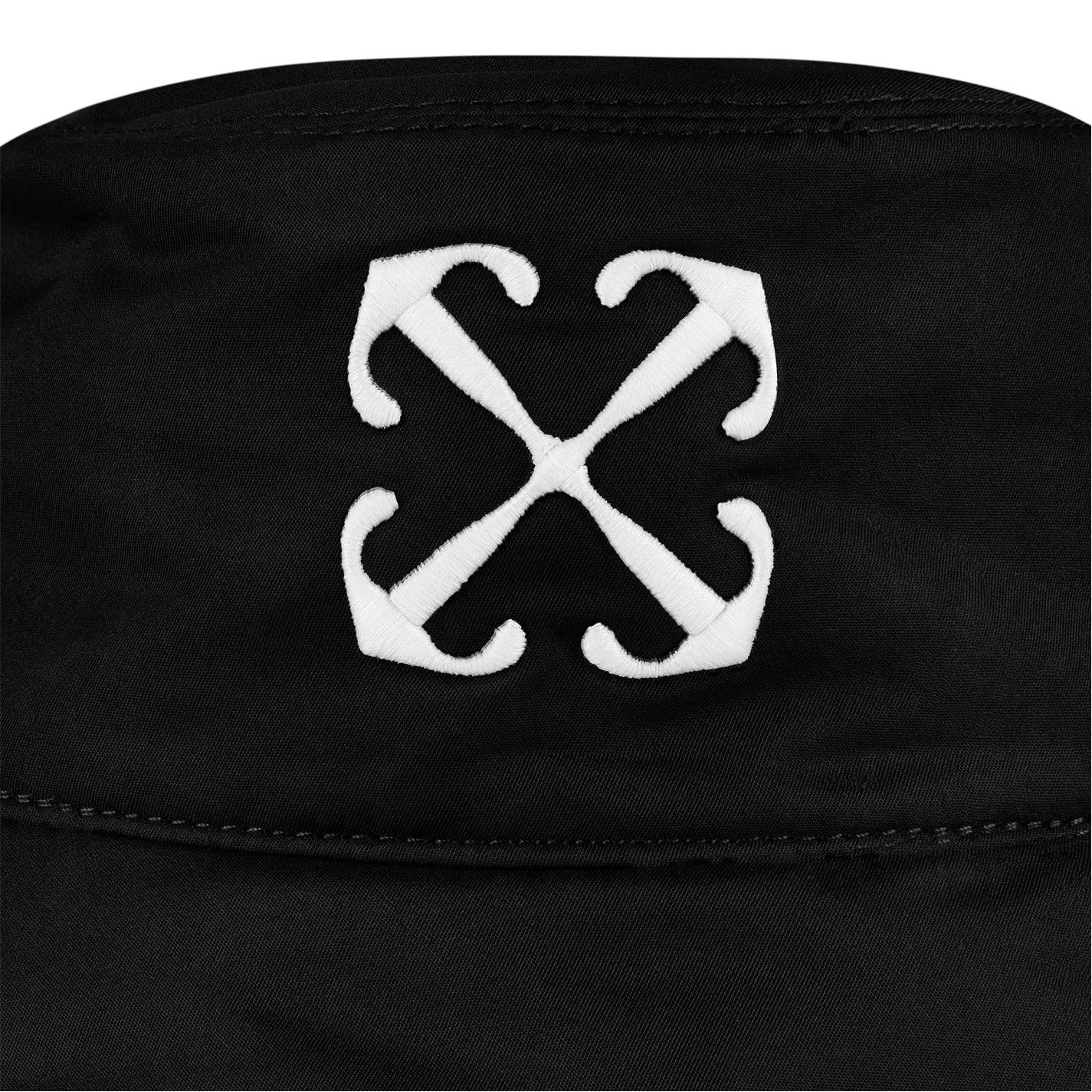 Off-White o1g2r1mq0125 Size: OS / Bucket Hat / Cap in Black Size ONE SIZE - 3 Thumbnail