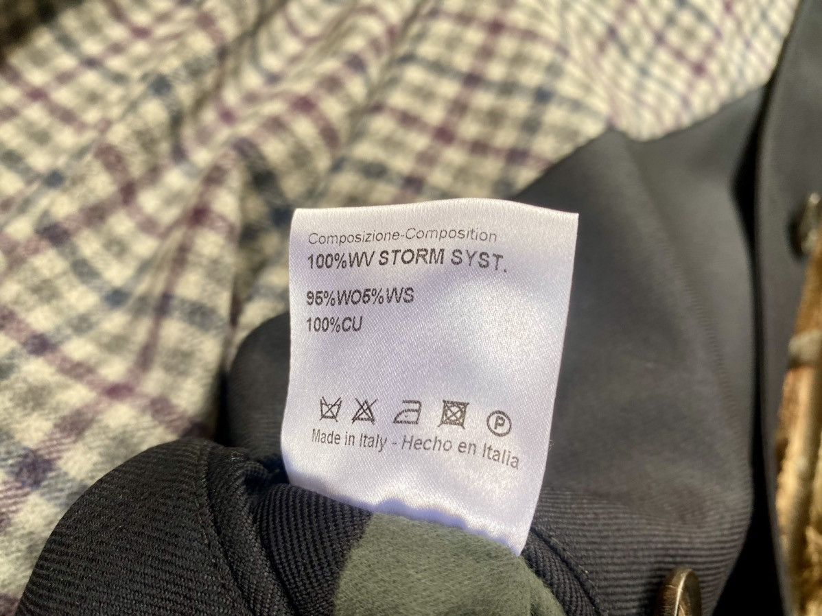 Brioni Brioni 🇮🇹 black storm system wool bond belted topcoat L NEW Size US L / EU 52-54 / 3 - 16 Thumbnail