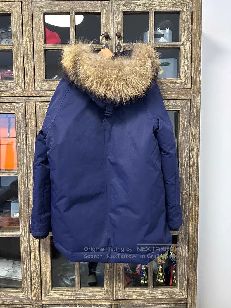 Kenzo Kenzo Down Jacket with Large Fur Collar Size US XL / EU 56 / 4 - 1 Thumbnail