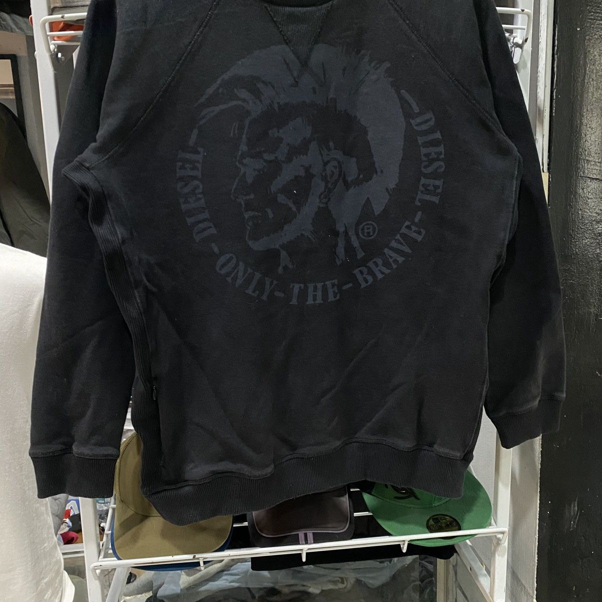 Diesel × Vintage Diesel Industry Trojan Vintage Design Sweatshirts Size US L / EU 52-54 / 3 - 4 Thumbnail