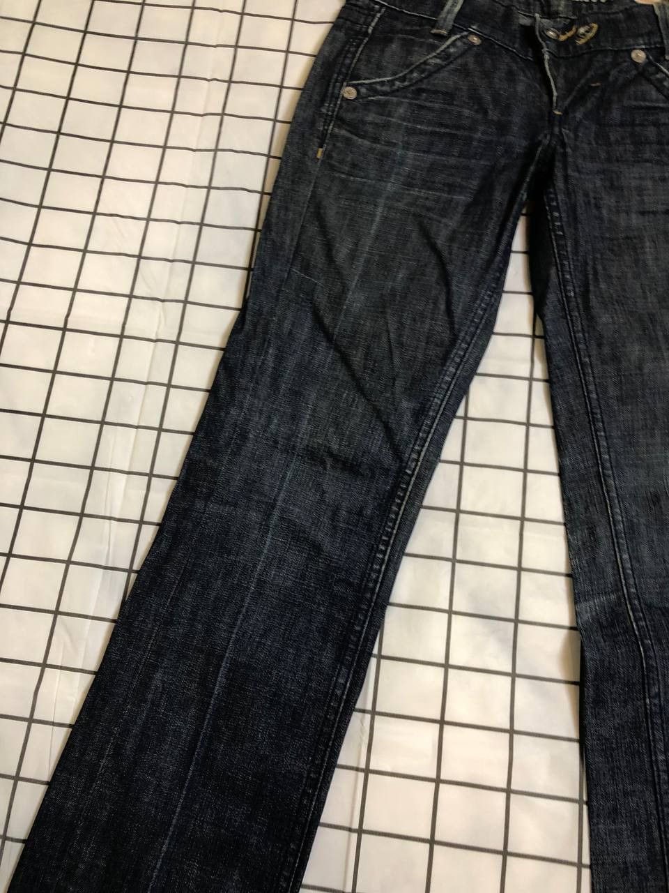 Miss Sixty Miss Sixty High Binky Slim Straight Leg Jeans Size 28" / US 6 / IT 42 - 5 Thumbnail