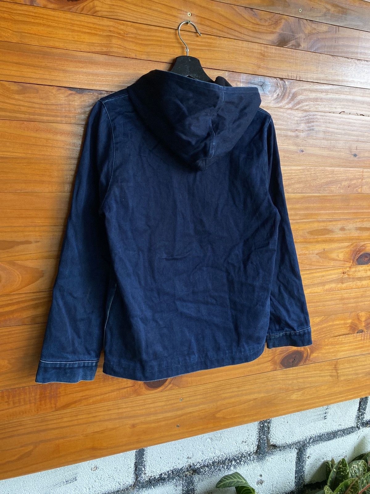 A.P.C. A.P.C. Indigo Hooded Zip Jacket | Rue de Fleurus Paris Size US S / EU 44-46 / 1 - 17 Thumbnail