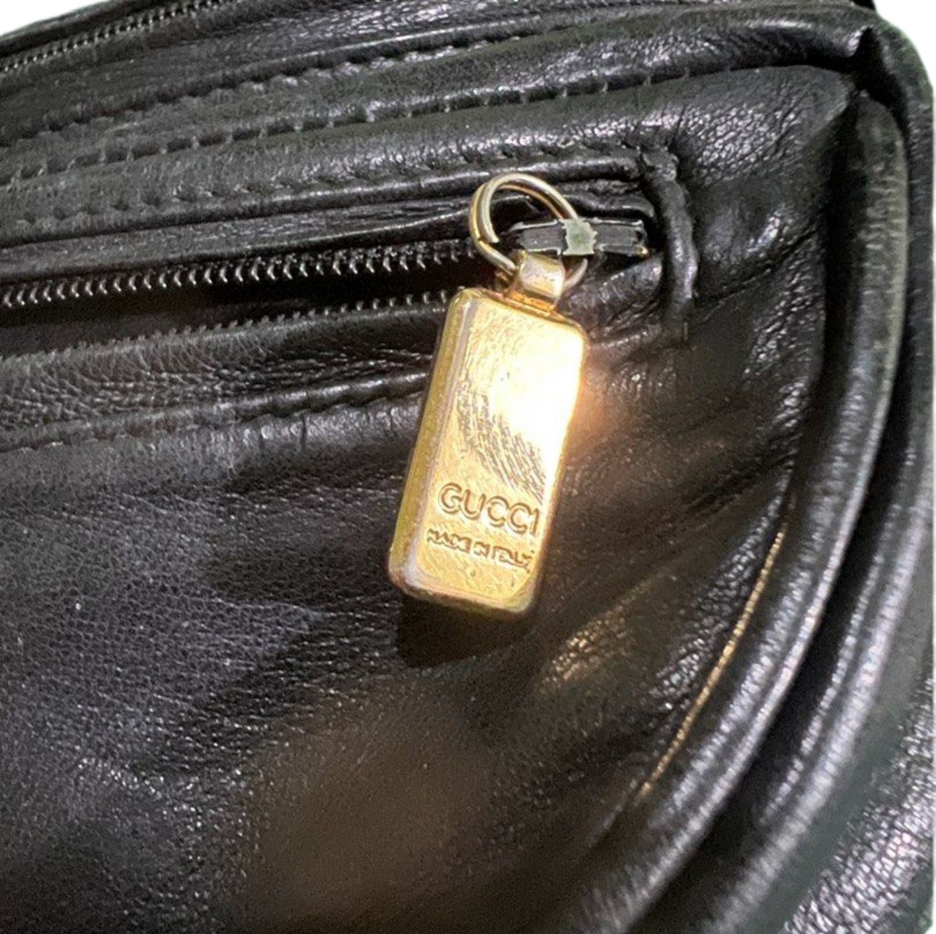 Gucci Gucci Vintage Leather Belt Bag Size ONE SIZE - 4 Thumbnail